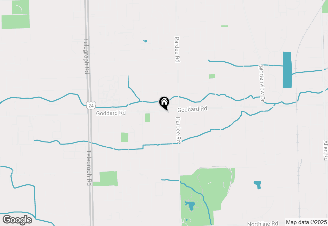 Map of 0 Goddard, Taylor, MI 48180