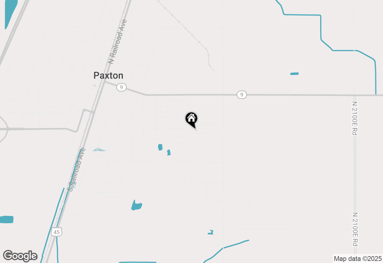 Map of 403 S Fall Street, Paxton, IL 60957