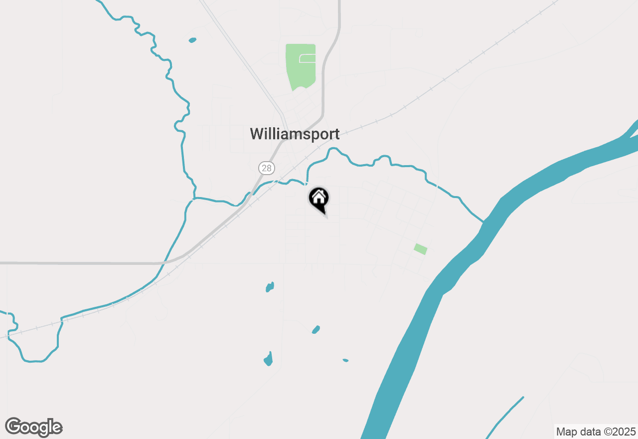 Map of 47 Center Street, Williamsport, IN 47993