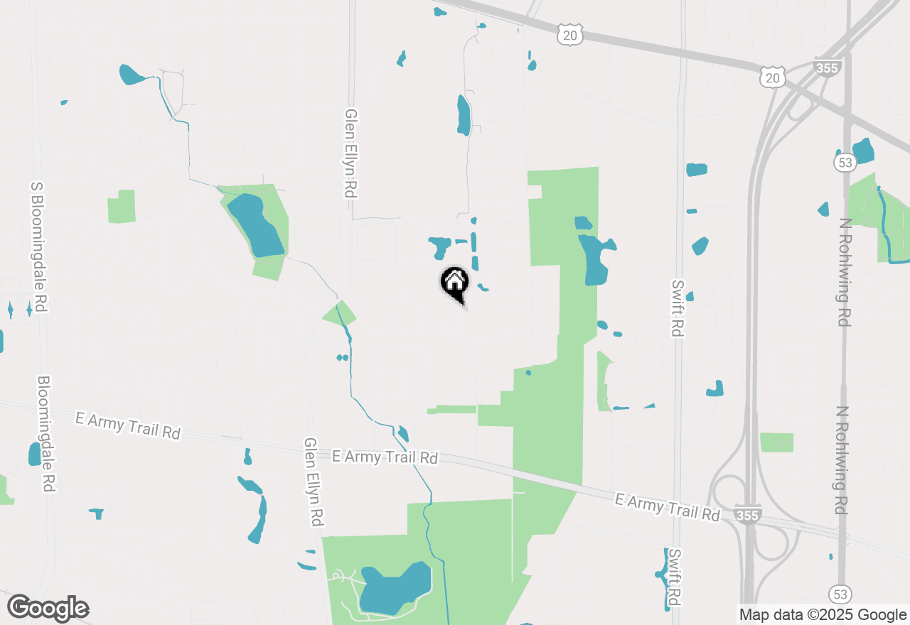 Map of 264 Arbor Lane, Bloomingdale, IL 60108