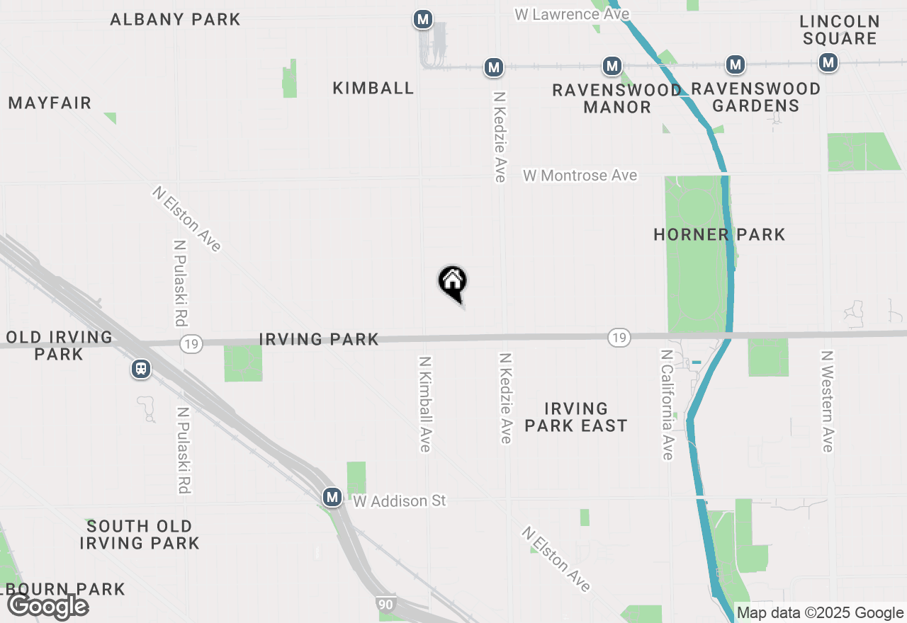 Map of 3314 W Cuyler Avenue, Chicago, IL 60618