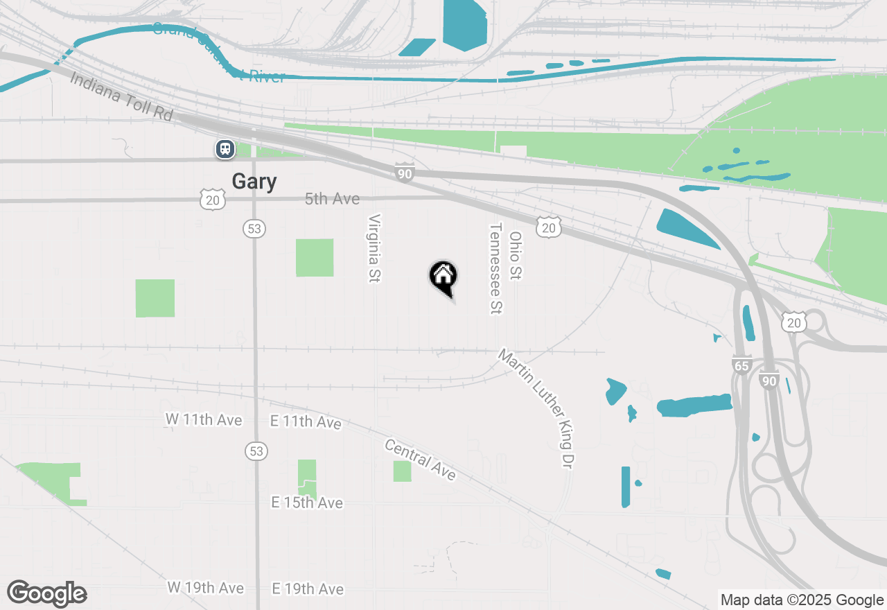 Map of 761 Rhode Island Street, Gary, IN 46402