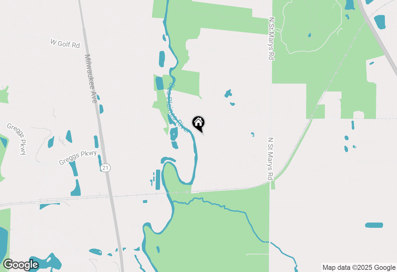 Map of 1413 James Court, Libertyville, IL 60048