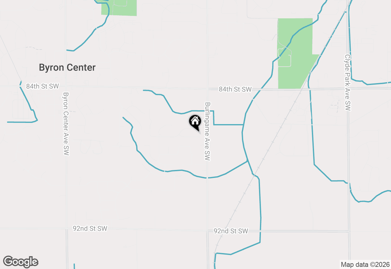 Map of 1721 Julienne Court Sw, Byron Center, MI 49315