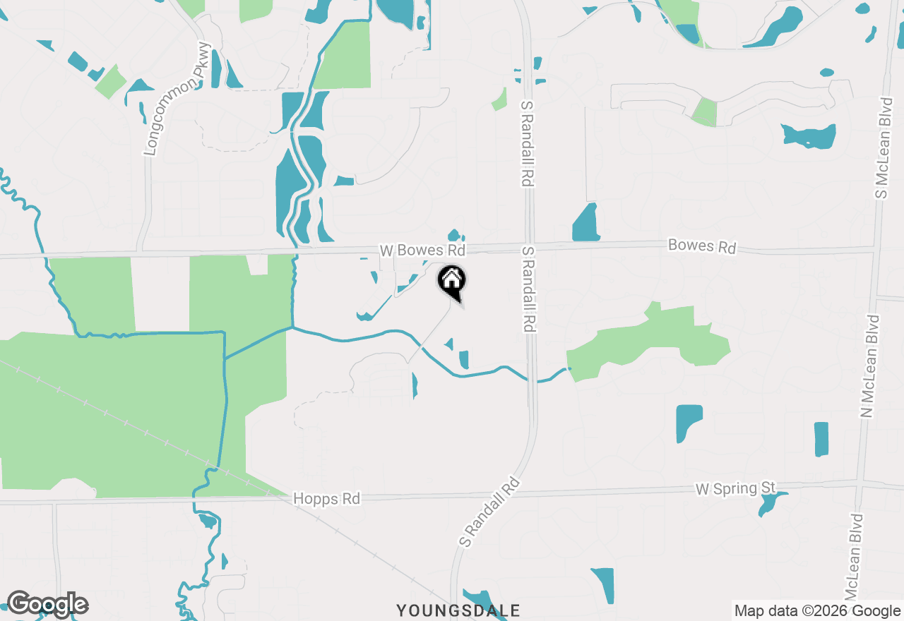 Map of 1135 Reserve Drive, Elgin, IL 60124