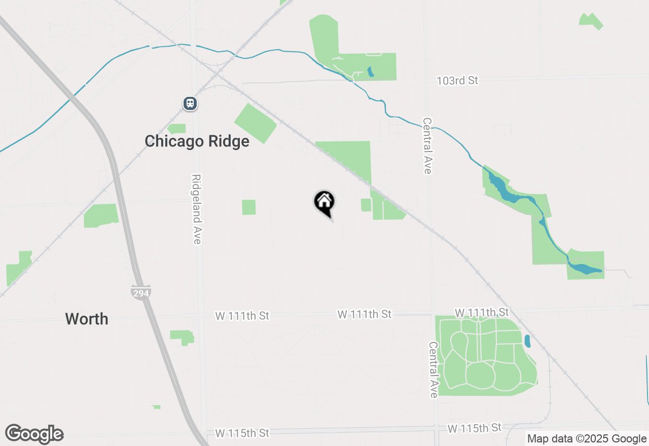 Map of 10756 Mason Avenue, Chicago Ridge, IL 60415