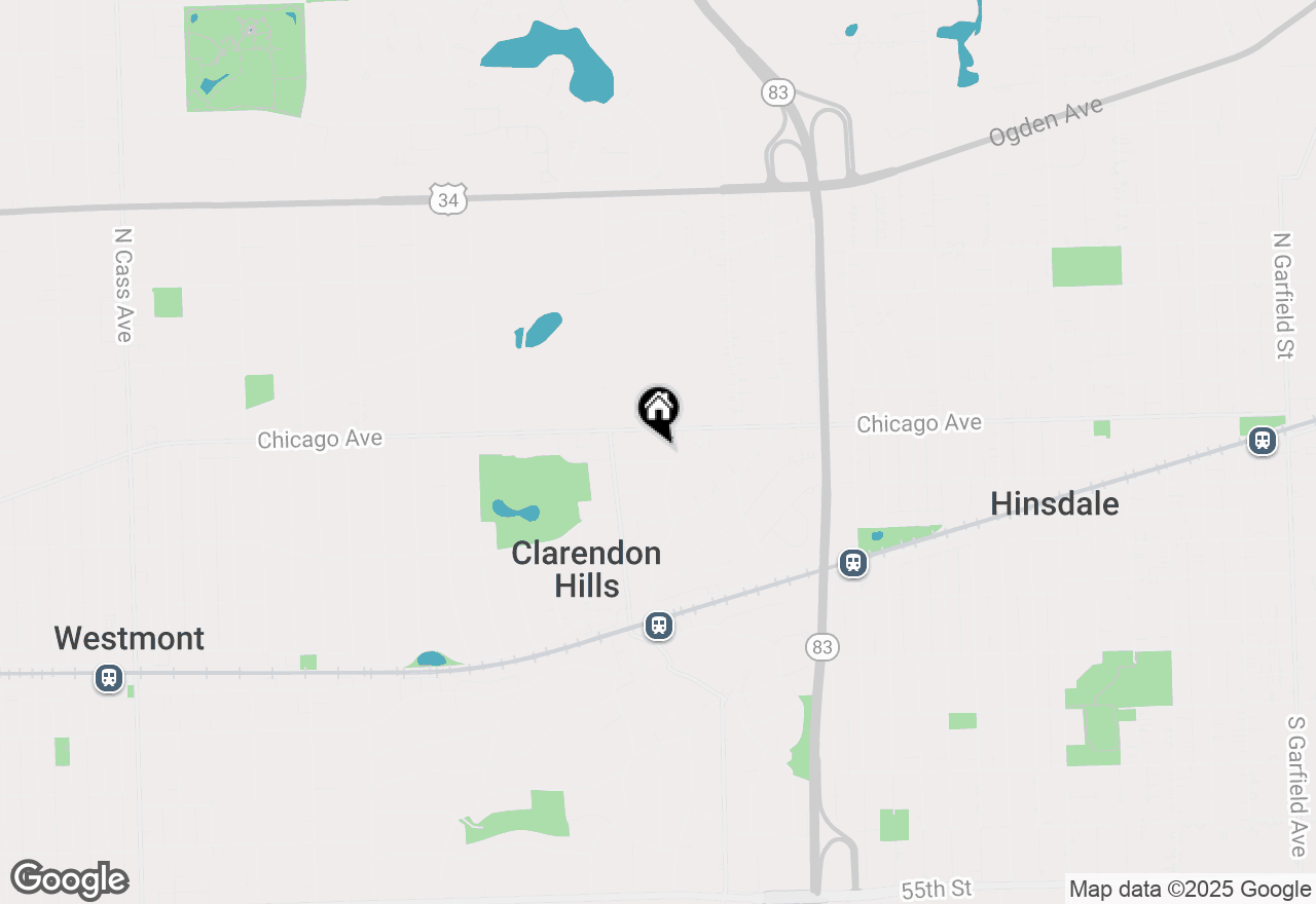 Map of 146 Juliet Court, Clarendon Hills, IL 60514