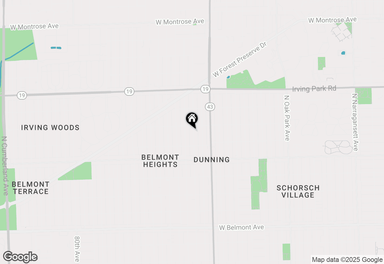 Map of 3750 N Octavia Avenue, Chicago, IL 60634