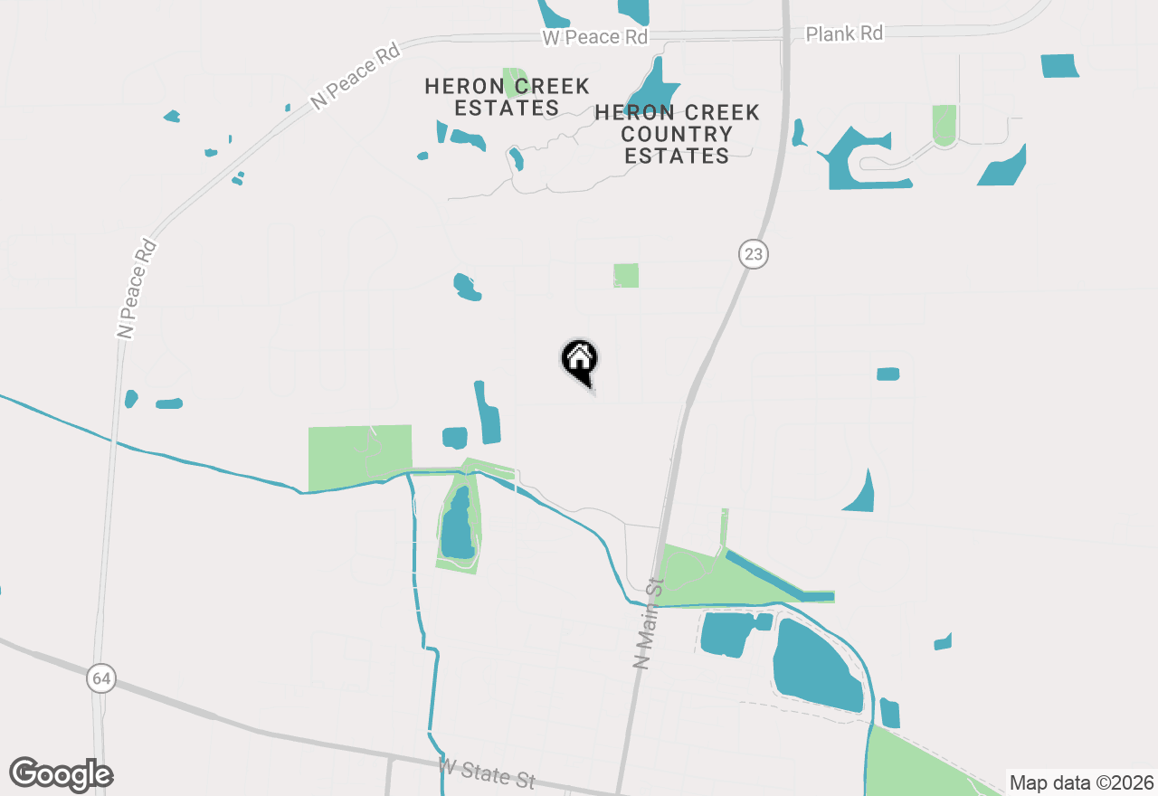 Map of 415 Maplewood Drive, Sycamore, IL 60178