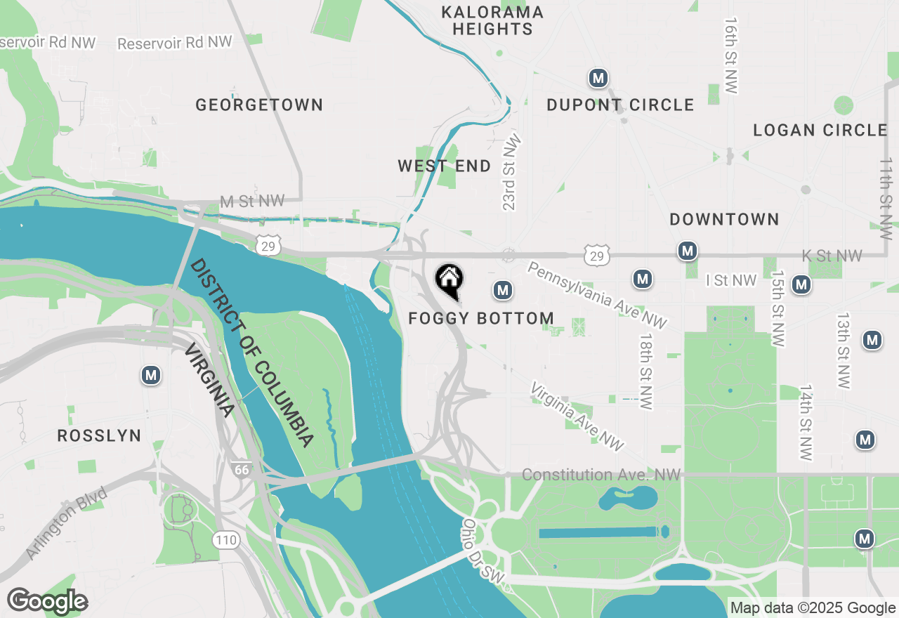 Map of 800 25th Street Nw #806, Washington, DC 20037