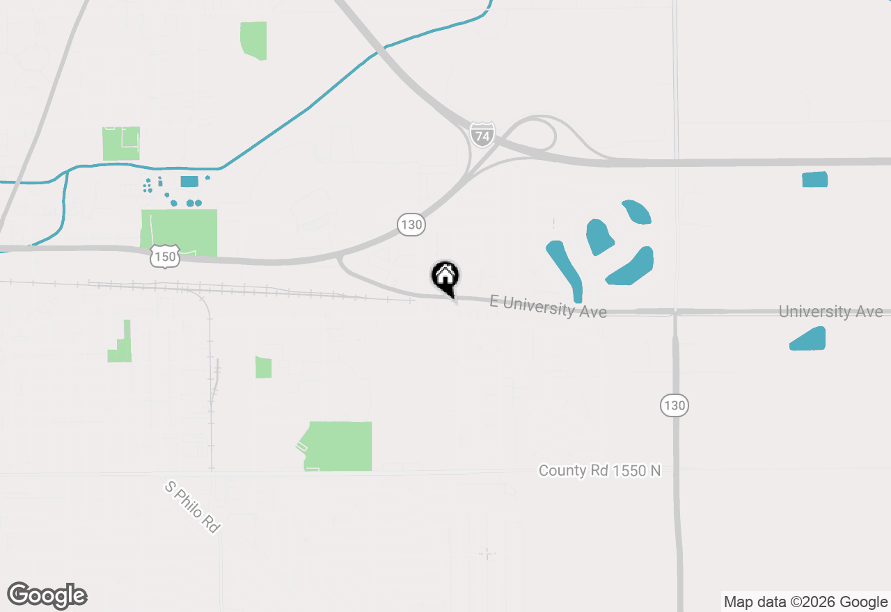 Map of 2314 1/2 E Main Street, Urbana, IL 61802