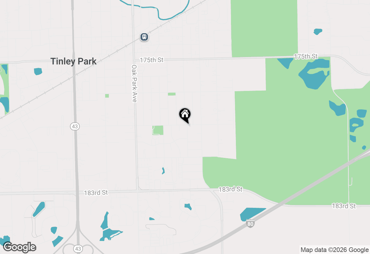 Map of 17900 65th Avenue, Tinley Park, IL 60477