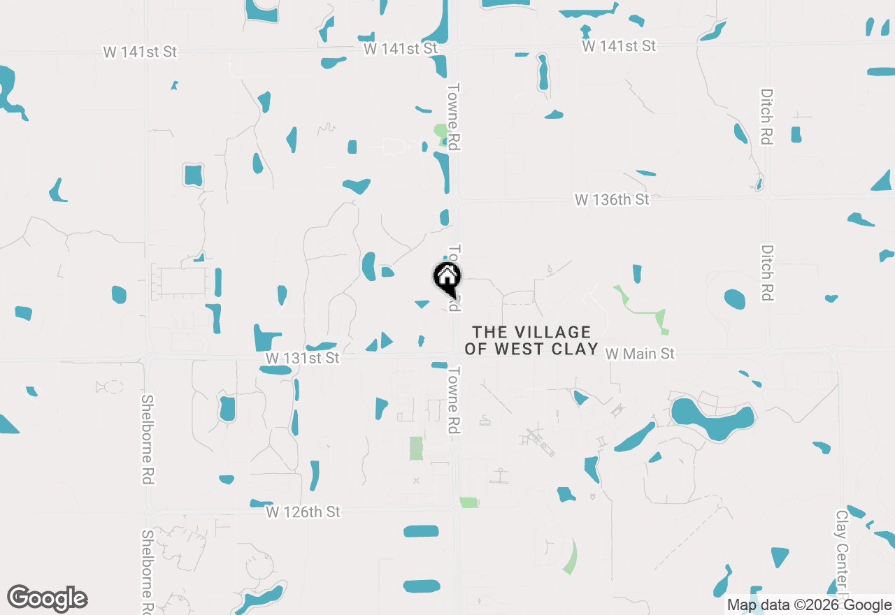 Map of 13291 Regina Court, Carmel, IN 46074