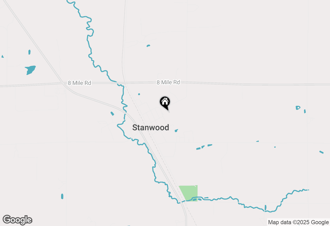 Map of 14 2nd St Street, Stanwood, MI 49346