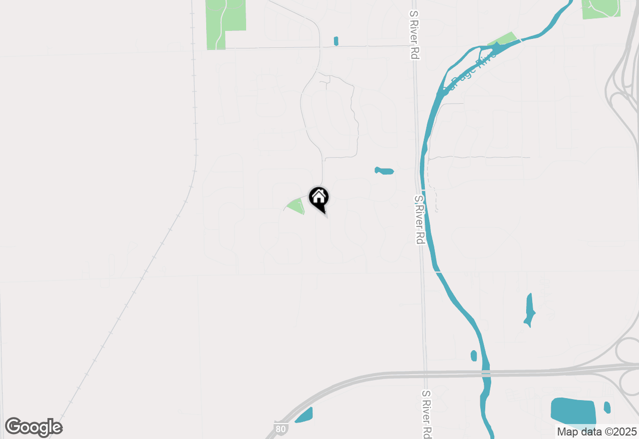 Map of 21305 S Redwood Lane, Shorewood, IL 60404