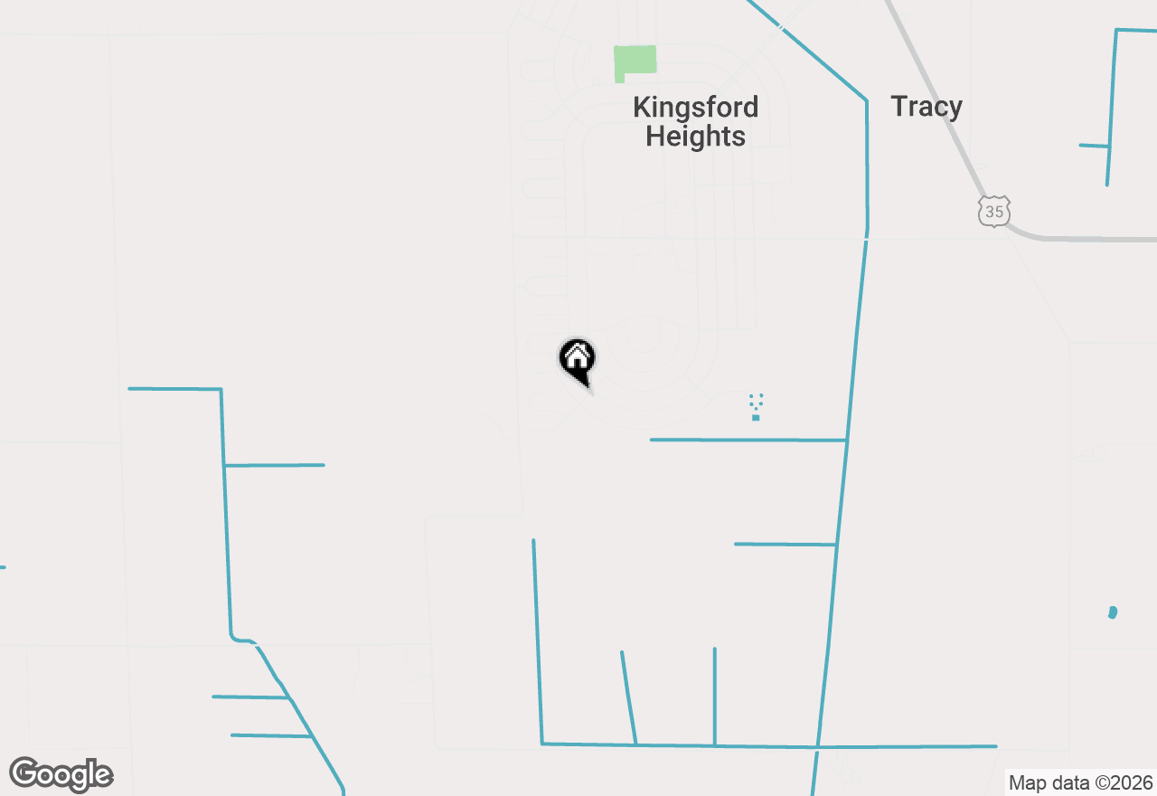 Map of 913 Leighton Road, Kingsford Heights, IN 46346