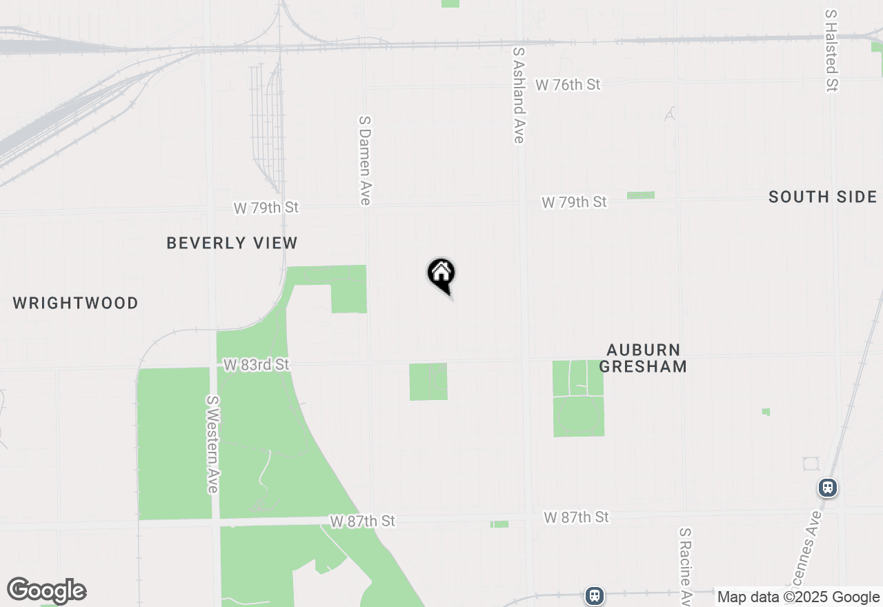 Map of 8130 S Wood Street, Chicago, IL 60620