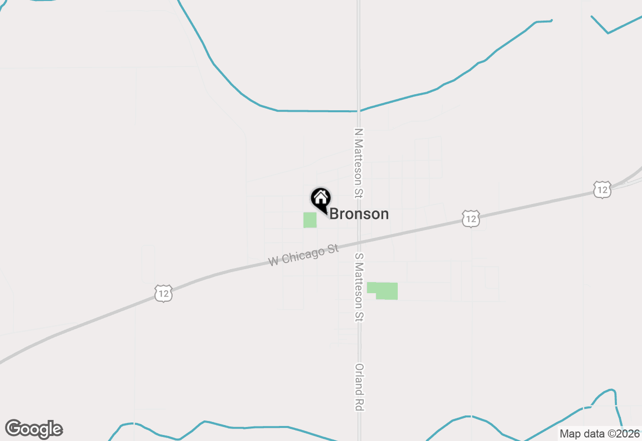 Map of 220 N Douglas Street, Bronson, MI 49028