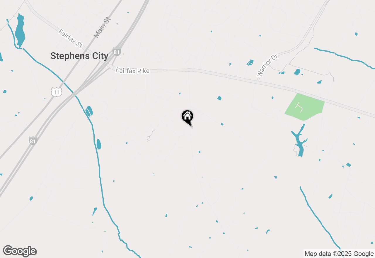 Map of 106 Plum Court, Stephens City, VA 22655