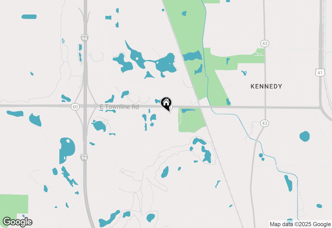 Map of 50 S Canterbury Court, Lake Forest, IL 60045