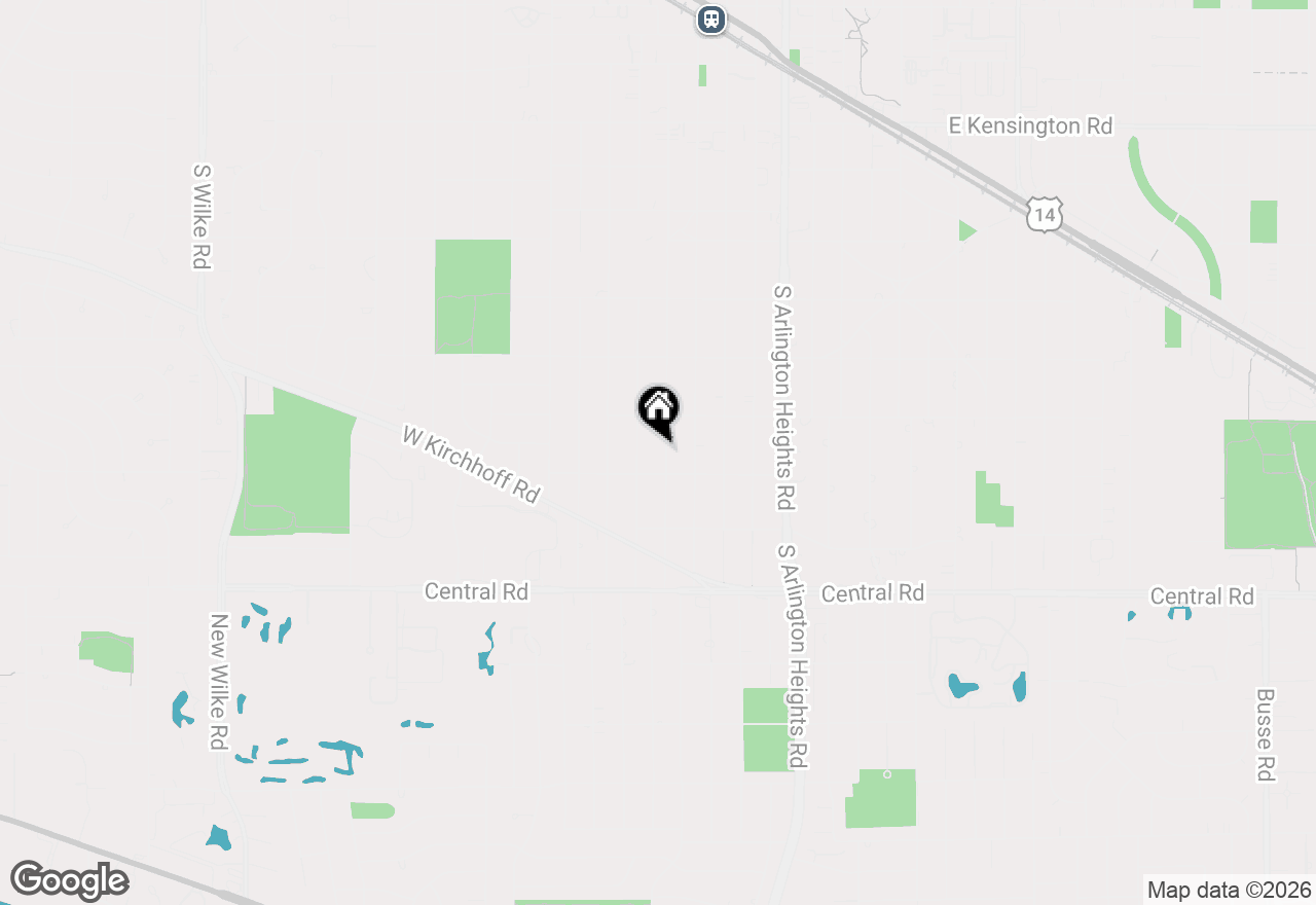 Map of 730 S Highland Avenue, Arlington Heights, IL 60005