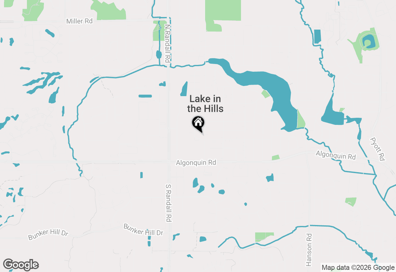 Map of 5 W Pheasant Trail #05, Lake In The Hills, IL 60156