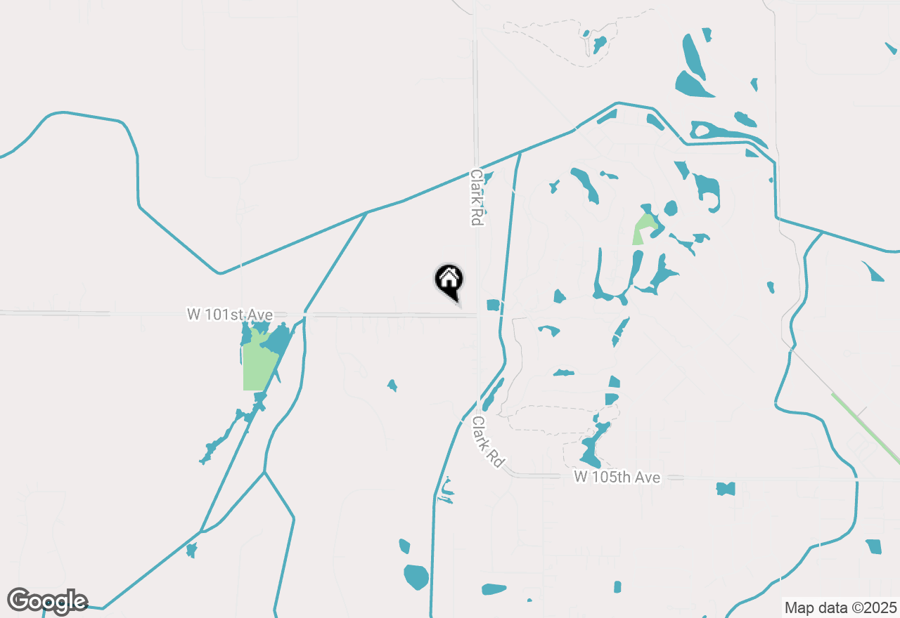 Map of 4955 W 100th Lane, Crown Point, IN 46307