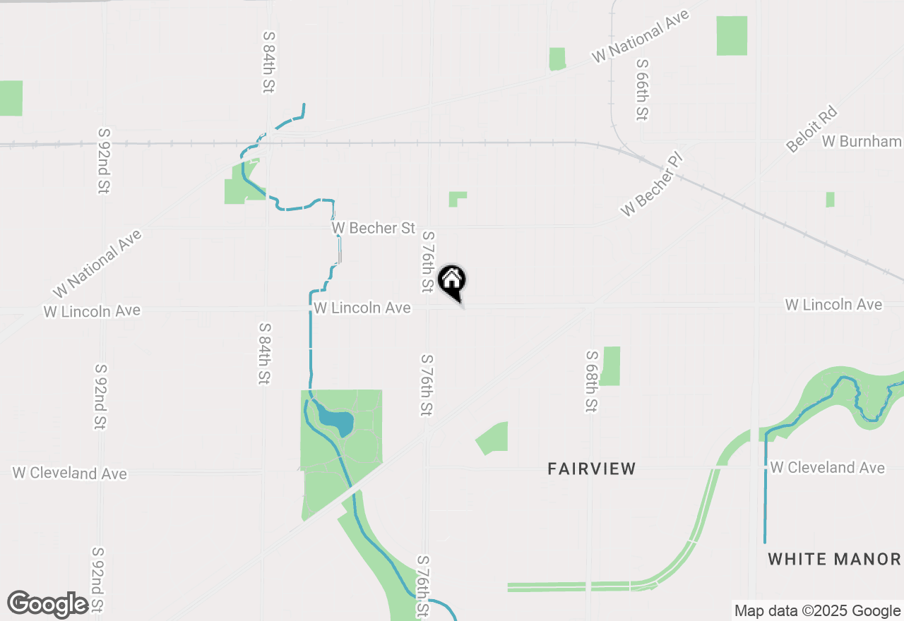 Map of 2302 S 75th St, West Allis, WI 53219