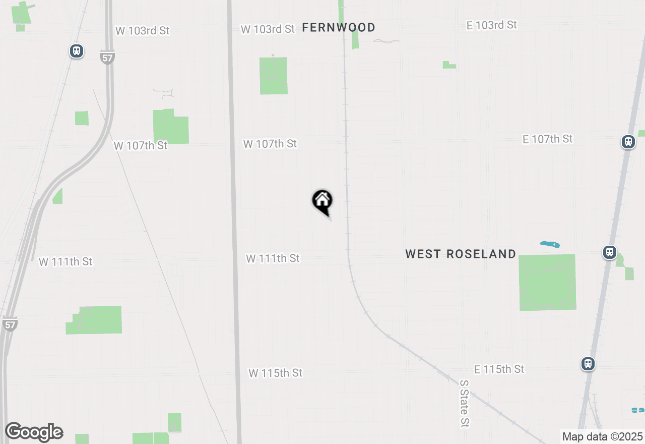 Map of 10947 S Normal Avenue, Chicago, IL 60628