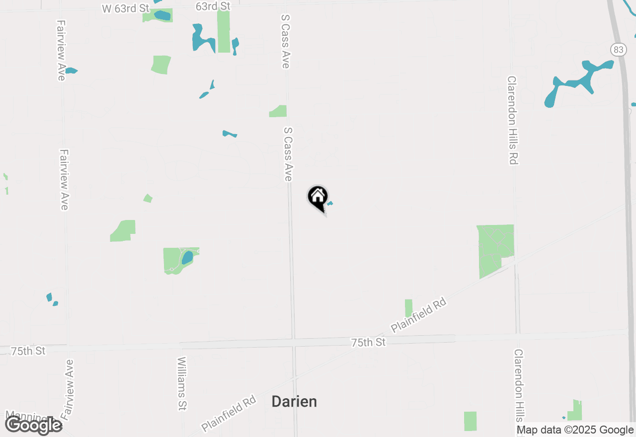 Map of 1101 Ironwood Avenue, Darien, IL 60561