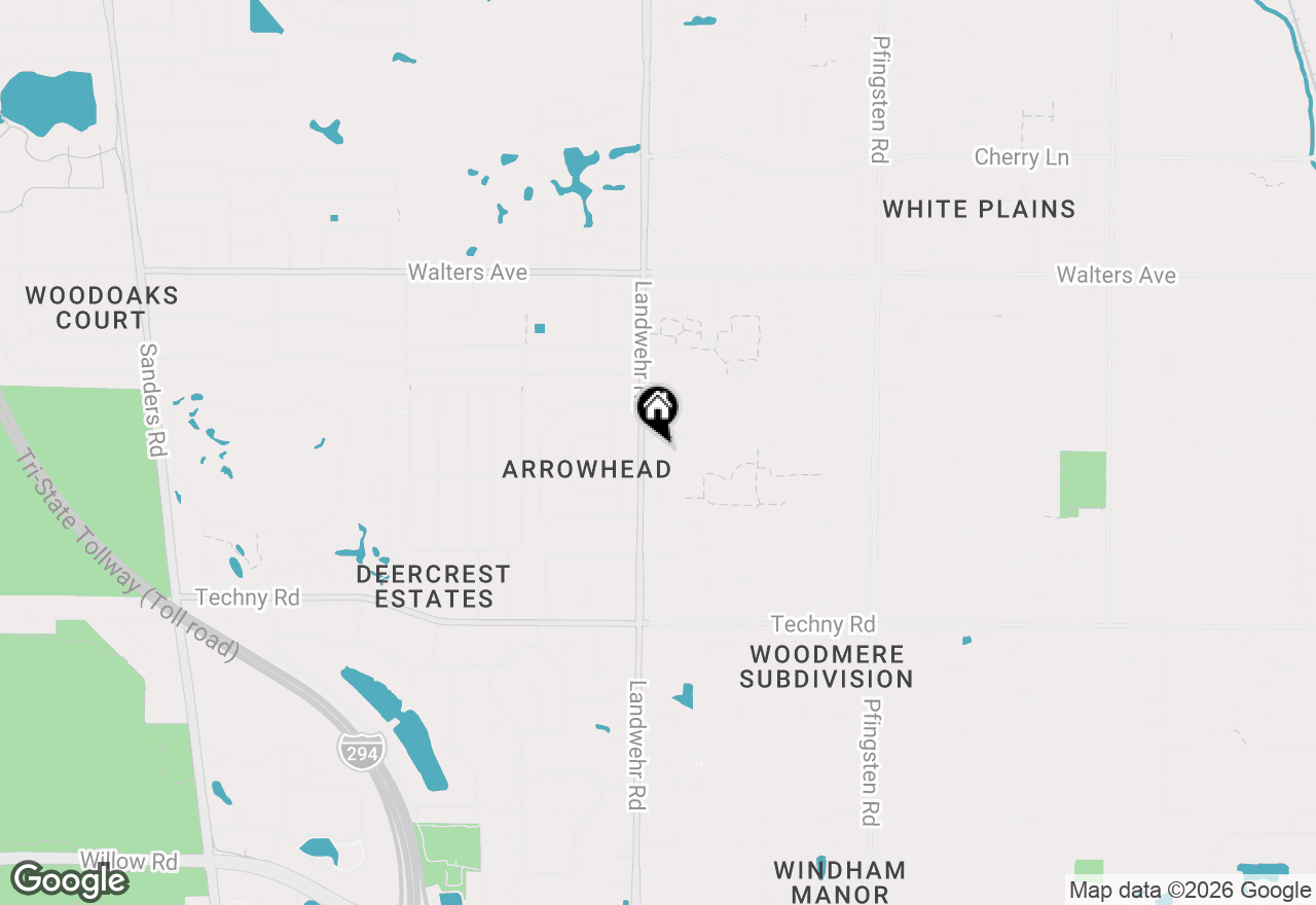 Map of 3142 Hemlock Lane, Northbrook, IL 60062