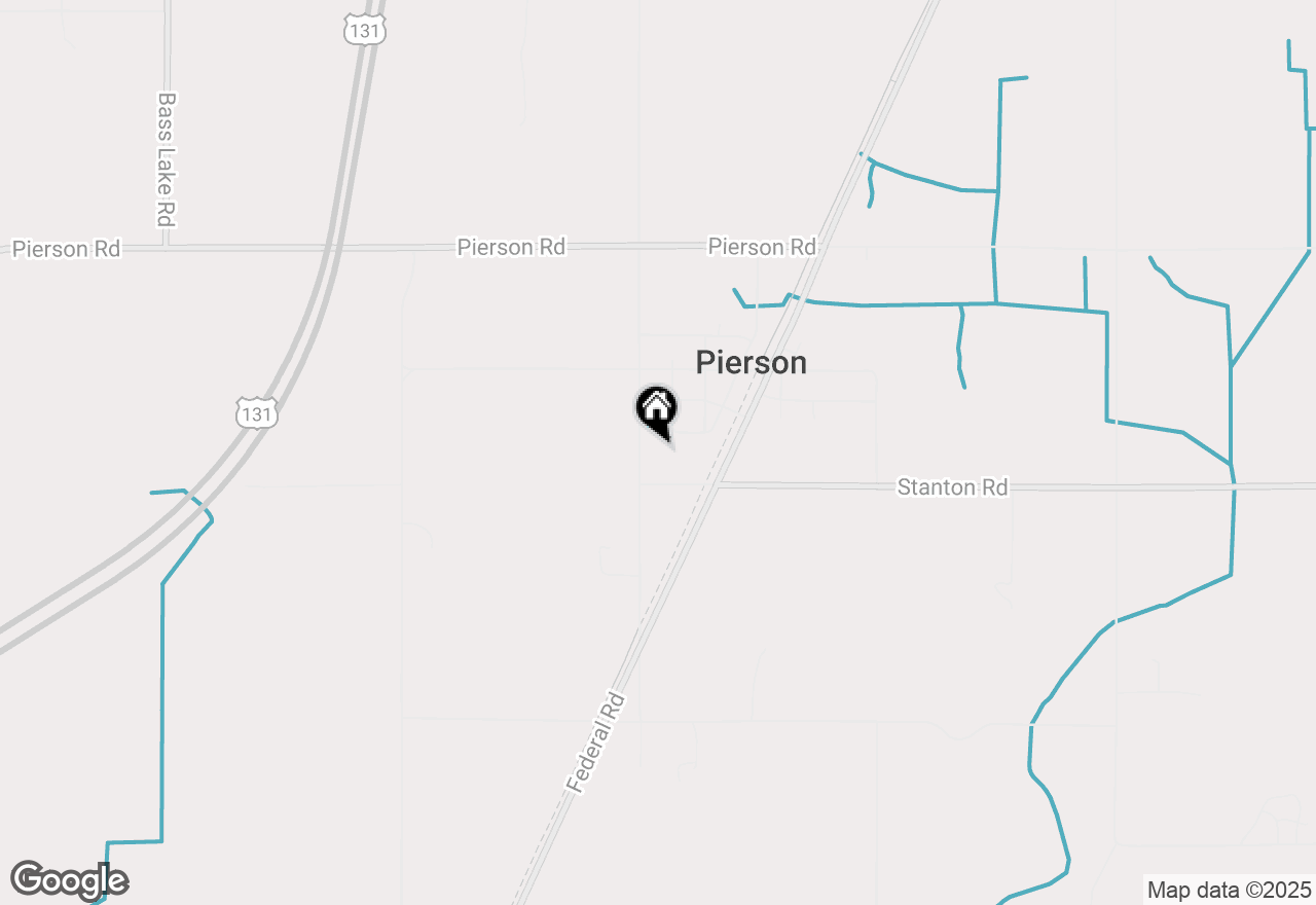 Map of 134 Amy School Road, Pierson, MI 49339