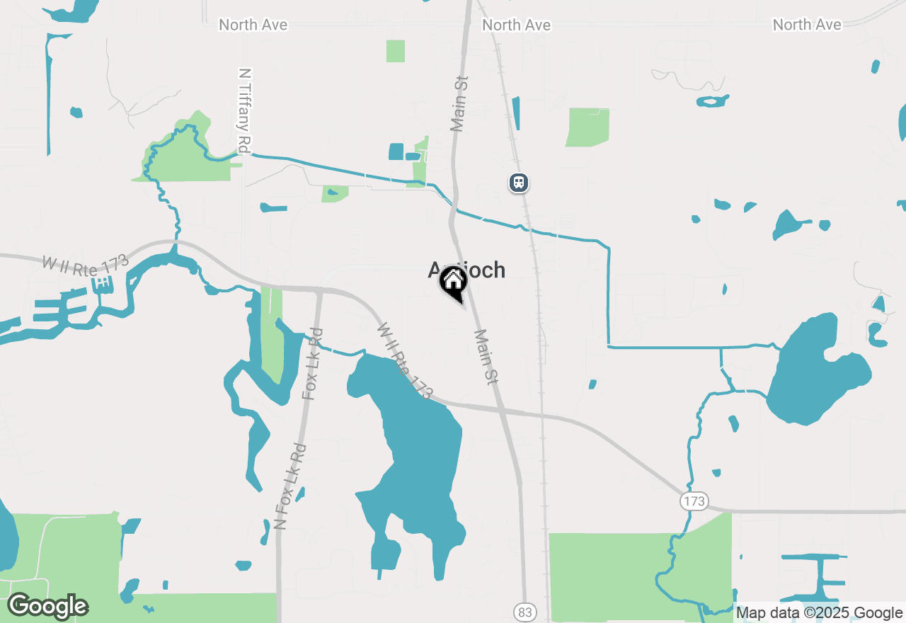 Map of 1009 Victoria Street #2N, Antioch, IL 60002