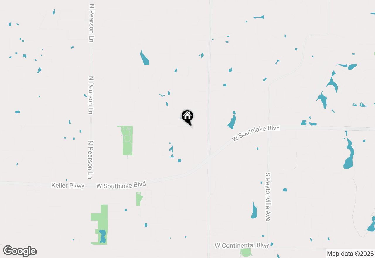Map of 275 Timberline Lane, Southlake, TX 76092