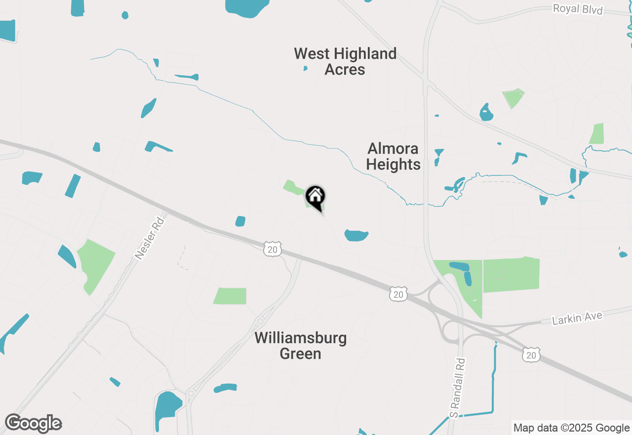 Map of 2825 Colonial Drive, Elgin, IL 60124