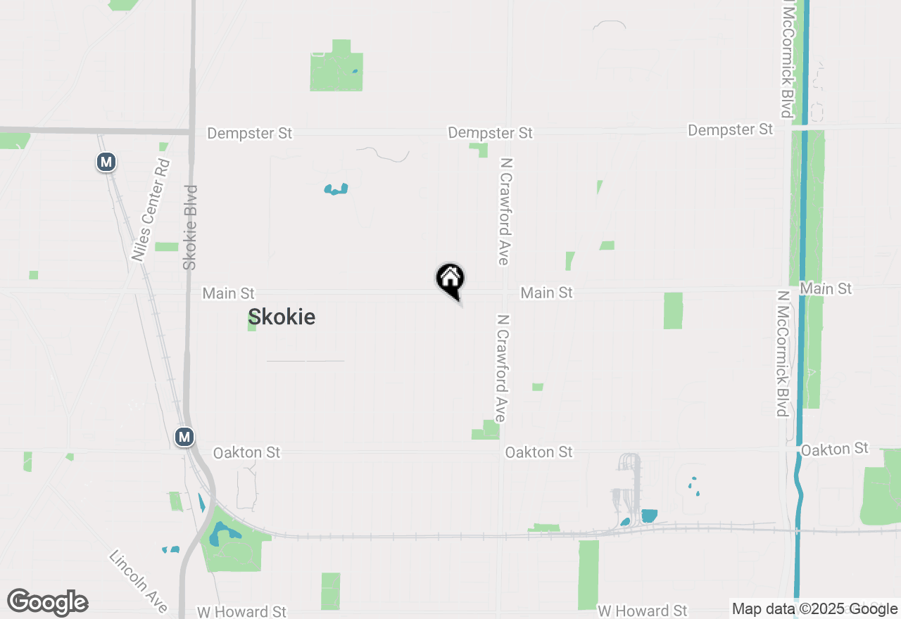 Map of 8333 Kedvale Avenue, Skokie, IL 60076