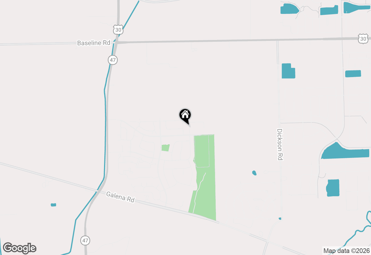 Map of 4620 Plymouth Avenue, Yorkville, IL 60560