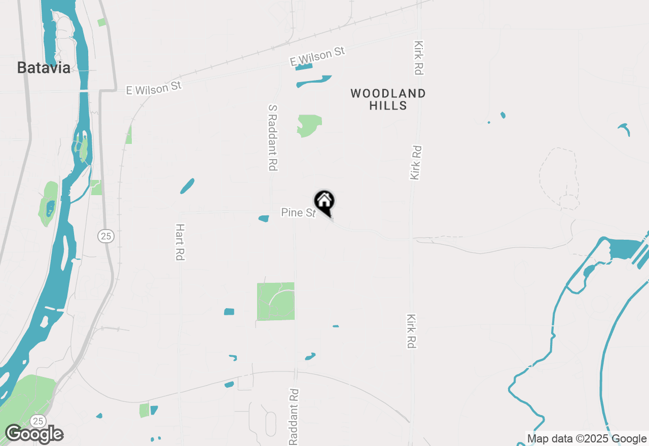 Map of 1136 Pine Court, Batavia, IL 60510