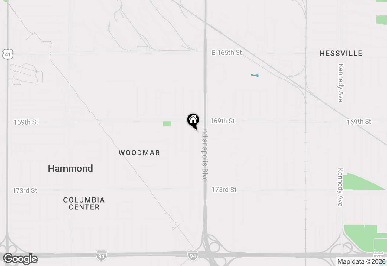 Map of 6936 Magoun Avenue, Hammond, IN 46324