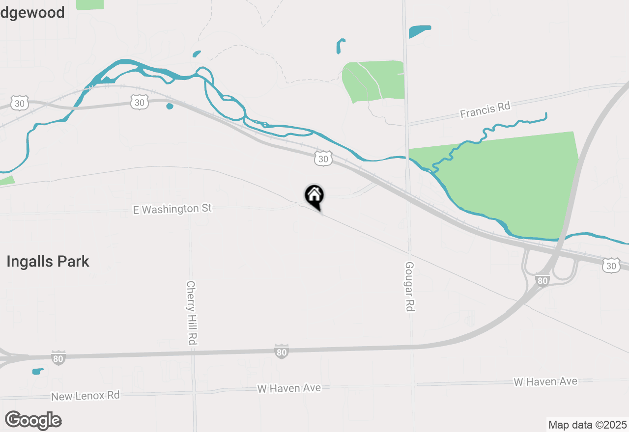 Map of 2815 Sheffield Drive, New Lenox, IL 60451