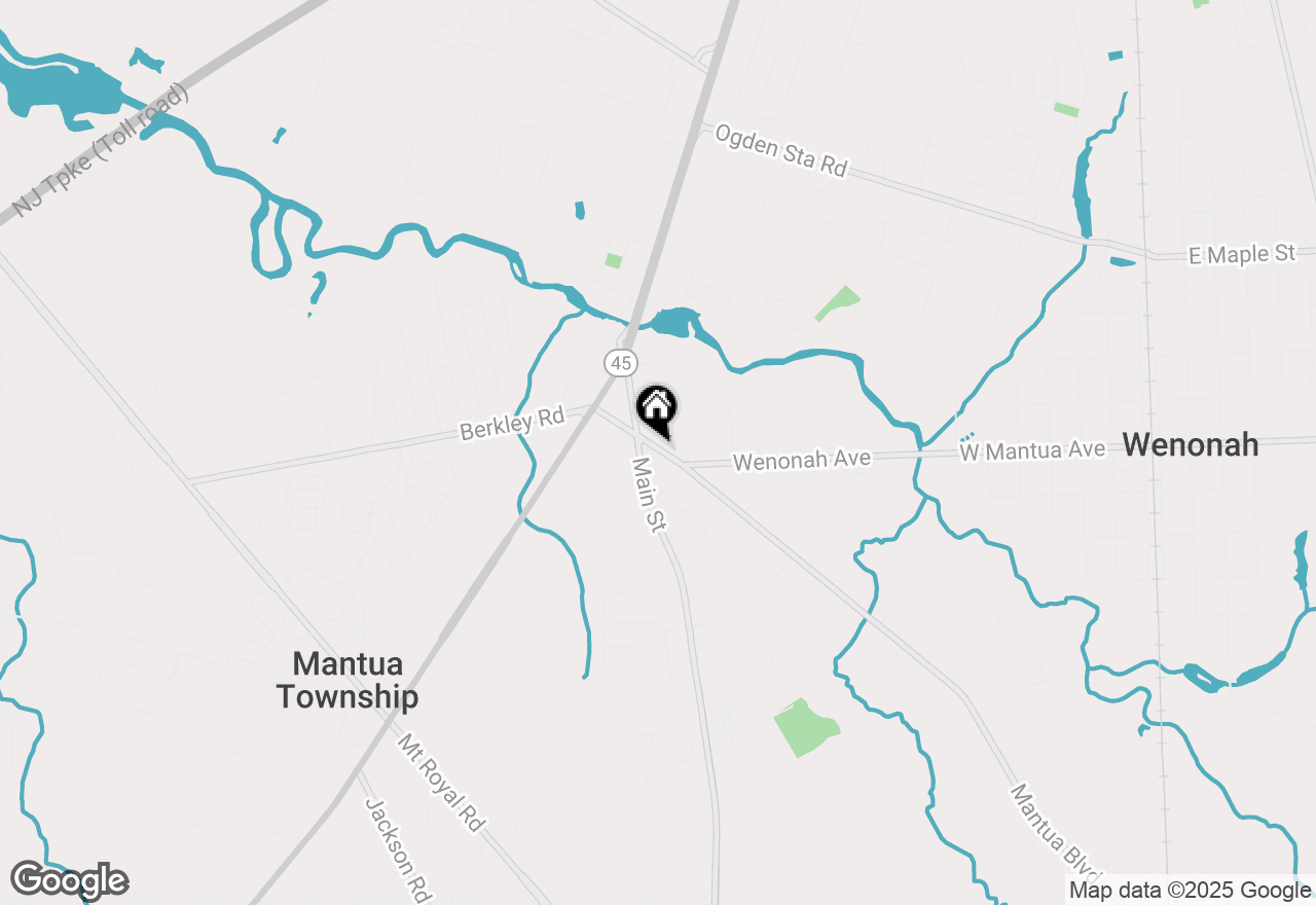 Map of 115 Mantua Boulevard, Mantua, NJ 08051