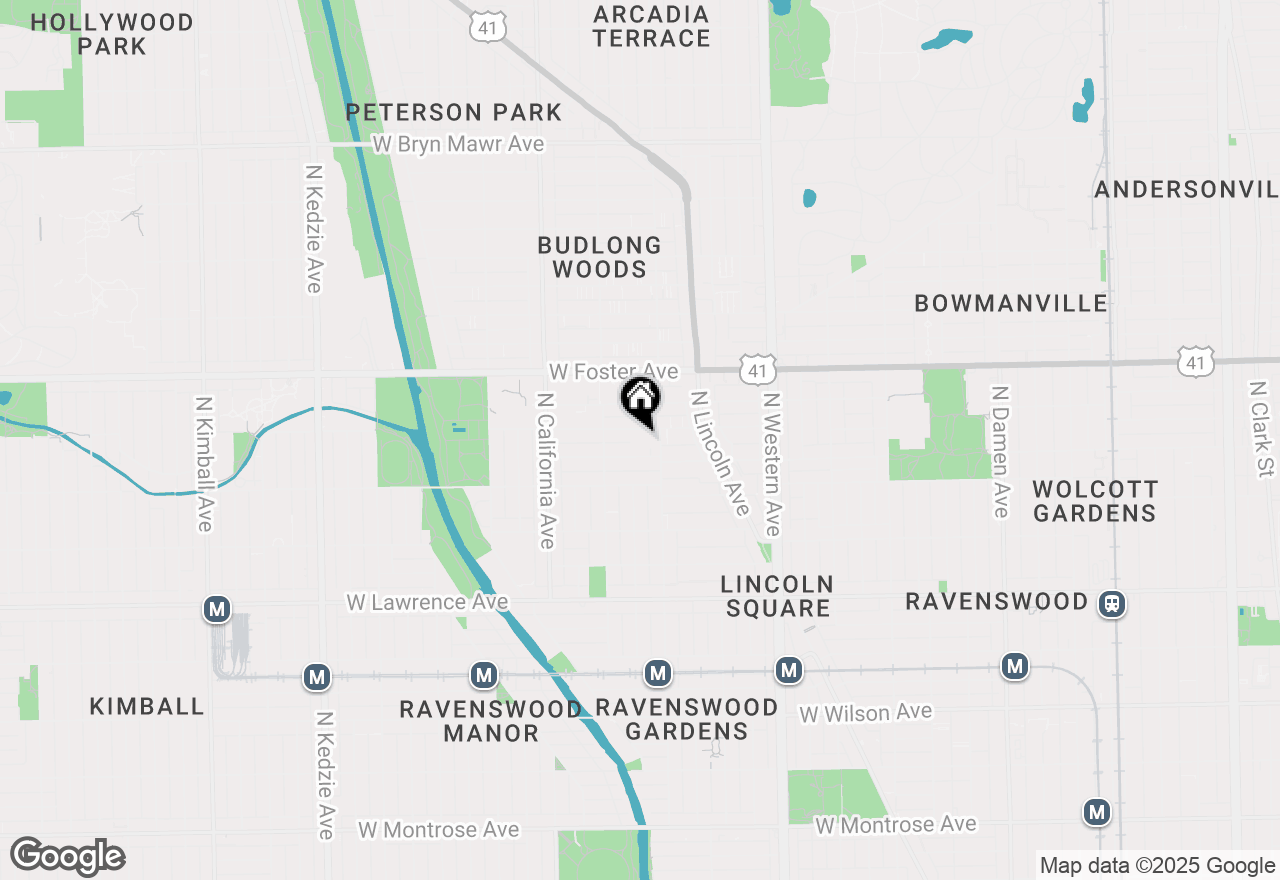 Map of 2619 W Carmen Avenue, Chicago, IL 60625