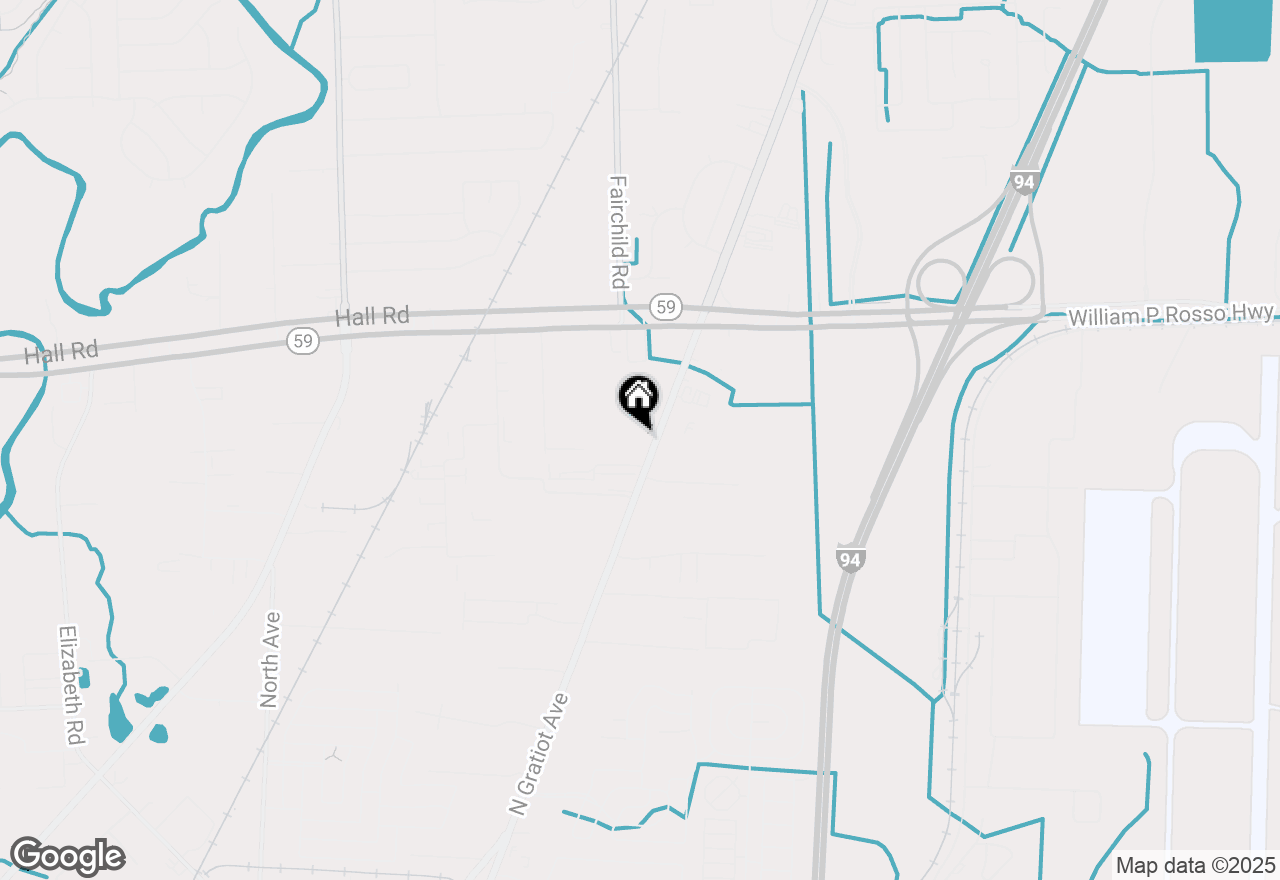 Map of 44623 N Gratiot Avenue, Clinton Township, MI 48036