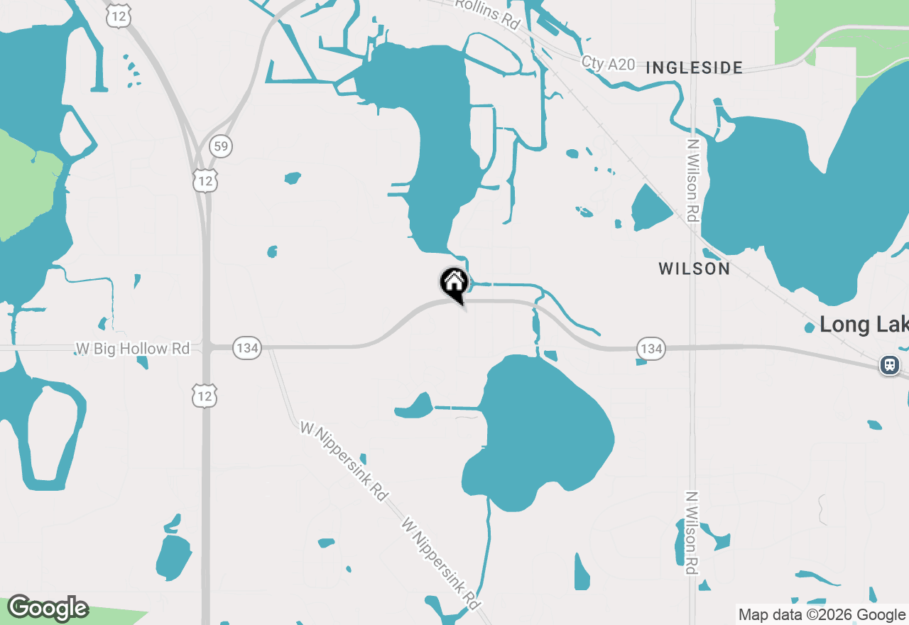 Map of 622 Key Largo Drive #622, Fox Lake, IL 60020