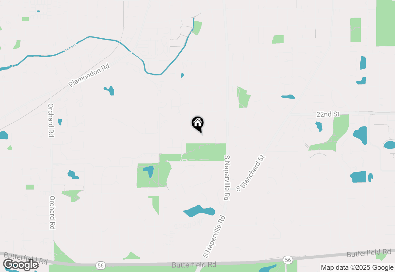 Map of 147 Dickinson Drive, Wheaton, IL 60189