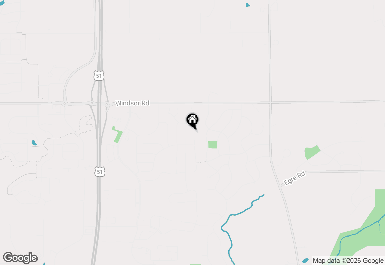 Map of 6677 Royal View Dr, Deforest, WI 53532