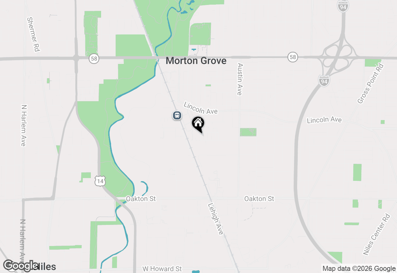 Map of 8300 Concord Drive #211, Morton Grove, IL 60053