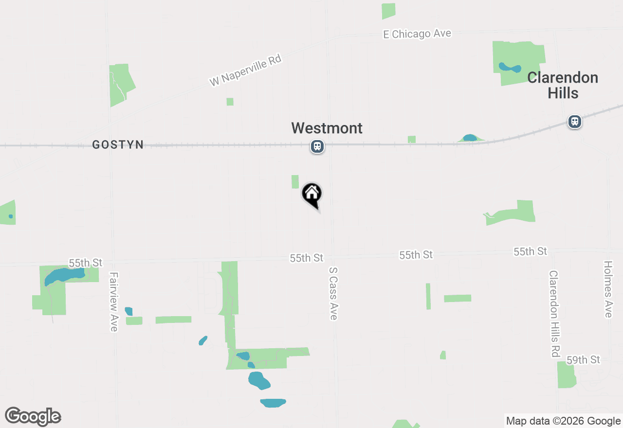 Map of 220 S Lincoln Street, Westmont, IL 60559