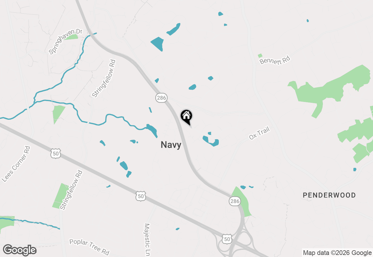 Map of 3801 Wheatgrain Lane, Fairfax, VA 22033