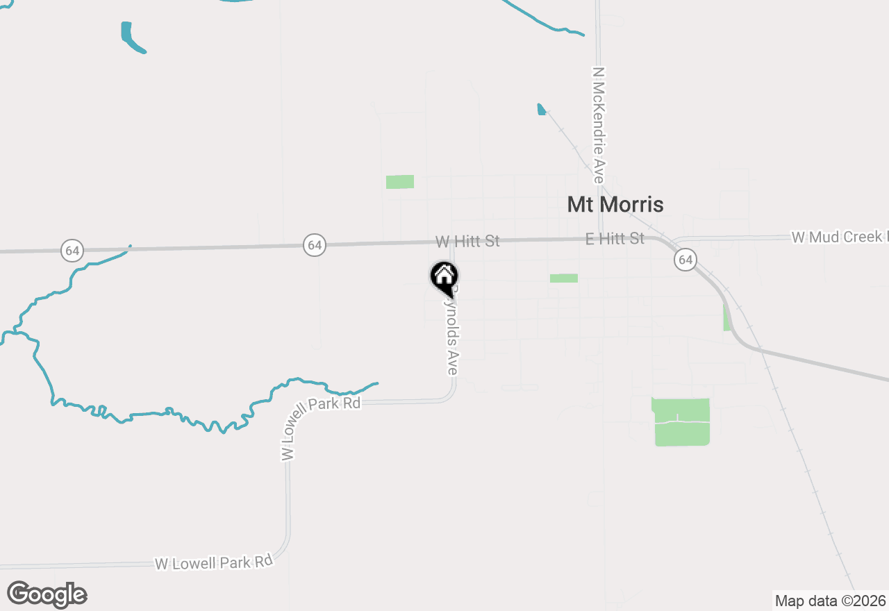 Map of 503 W Center Street, Mount Morris, IL 61054